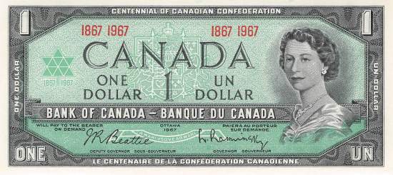 Kanada 1 Dollar 1967  p.84a